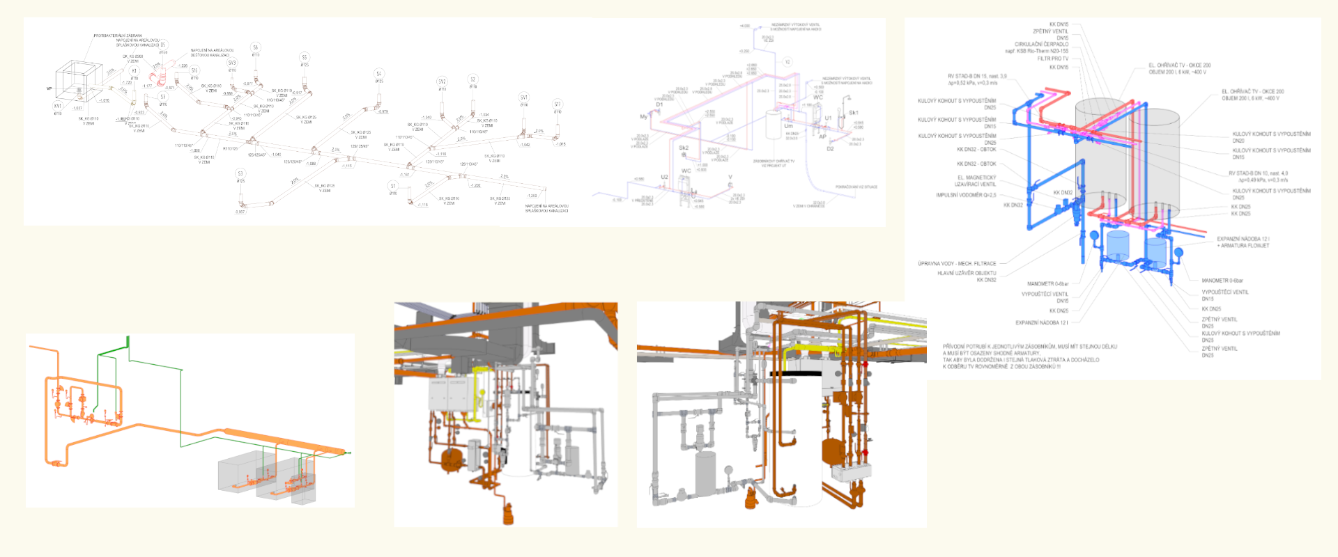 Projektování TZB v BIM